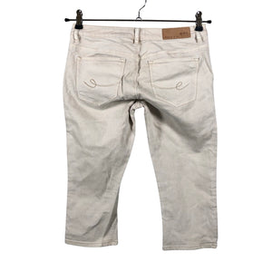 Naisten Esprit - Farkkucaprit, koko 34 - Beige (2)