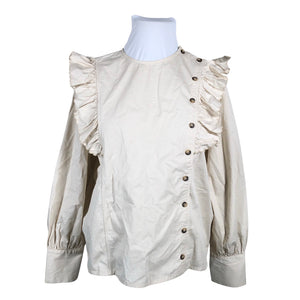 Naisten by Malene Birger - Pusero, koko 42 - Beige (1)