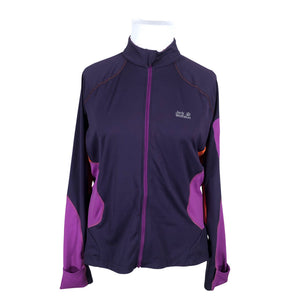 Naisten Jack Wolfskin - Urheilupaita, pitkät hihat, koko 42 - Violetti (1)