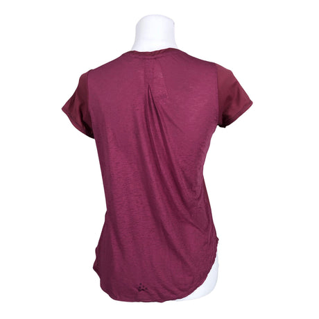 Naisten Craft - Urheilupaita, lyhyet hihat, koko 36 - Violetti (2)