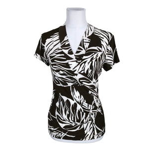 Naisten Andiata - Lyhythihainen pusero, koko 38 - Ruskea (1)