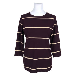 Naisten Ritva Falla - Trikoopaita, koko 34 - Viininpunainen (1)