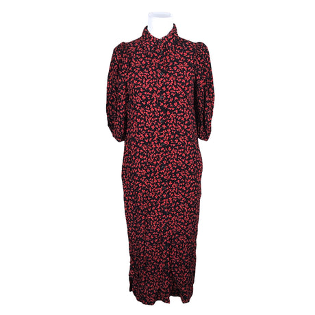 Naisten Ganni - Sifonkimekko, koko 34 - Musta ()