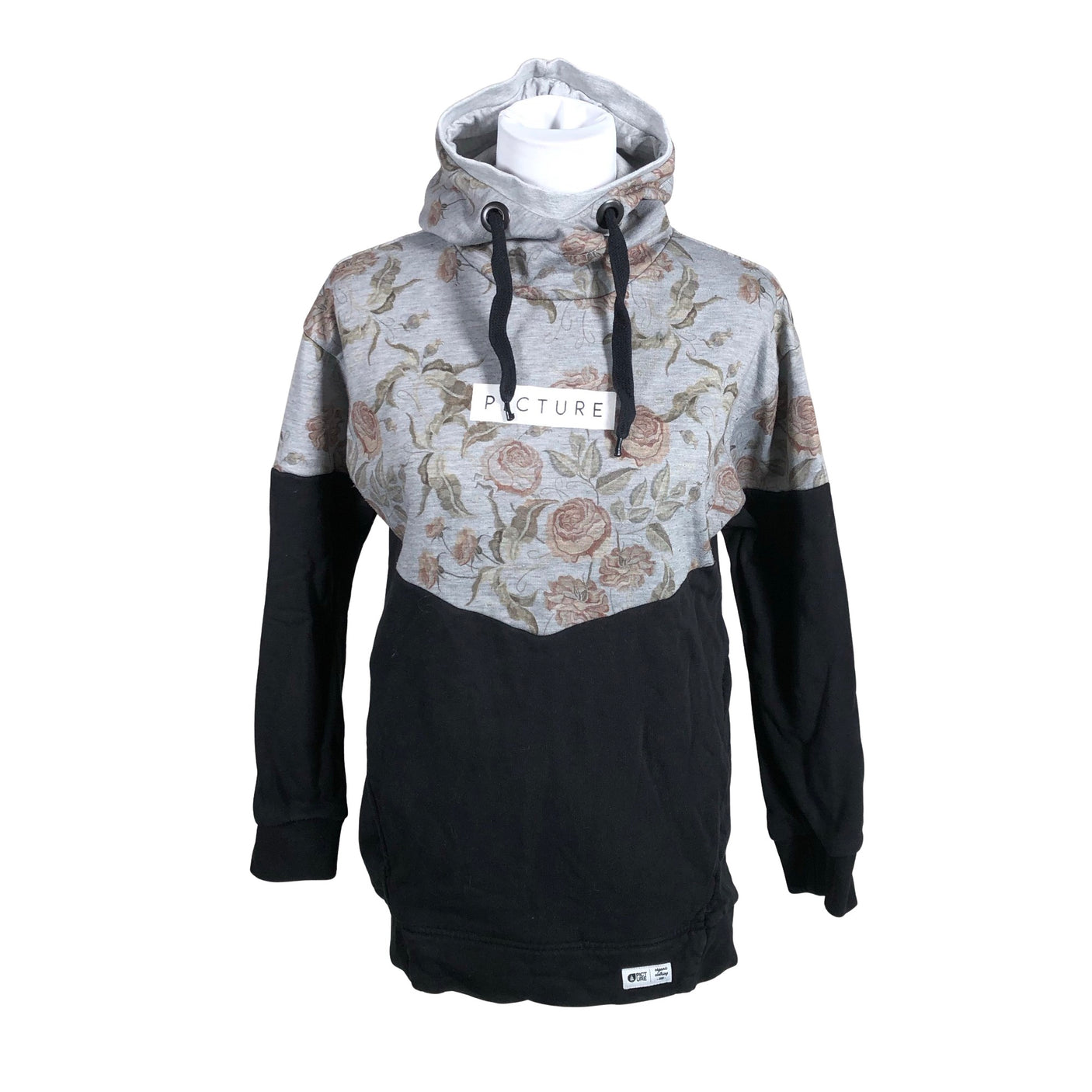Naisten Picture Organic Clothing - Collegetunika, koko 38 - Harmaa (1)