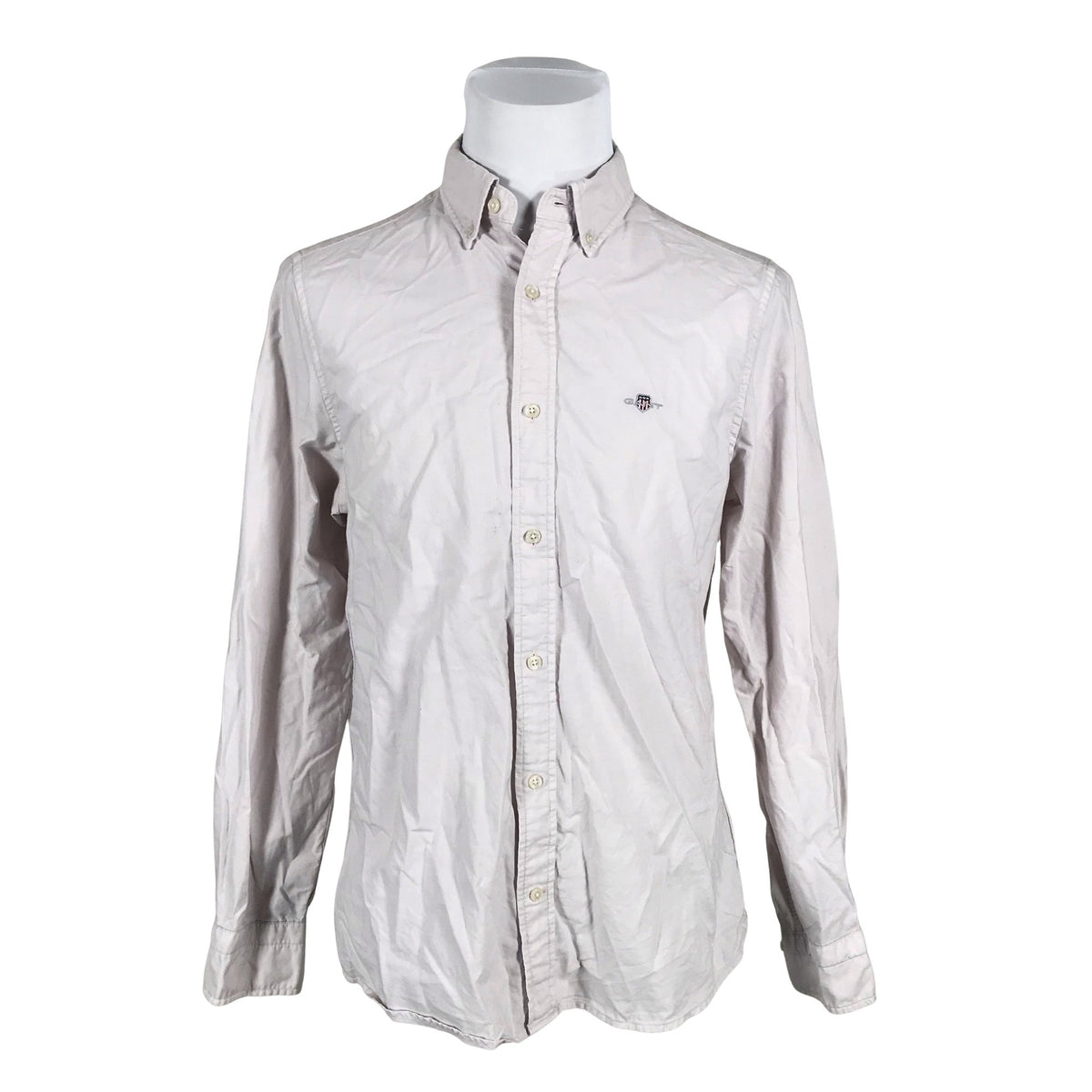 Miesten Gant - Kauluspaita, koko L - Beige (1)