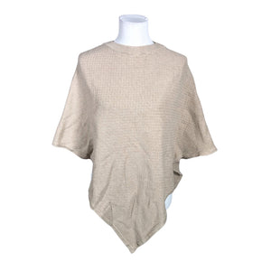 Naisten s.Oliver - Poncho, koko One size - Beige (1)