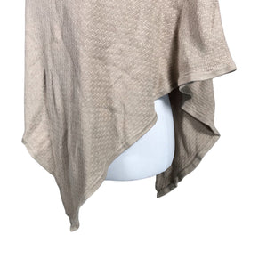Naisten s.Oliver - Poncho, koko One size - Beige (2)