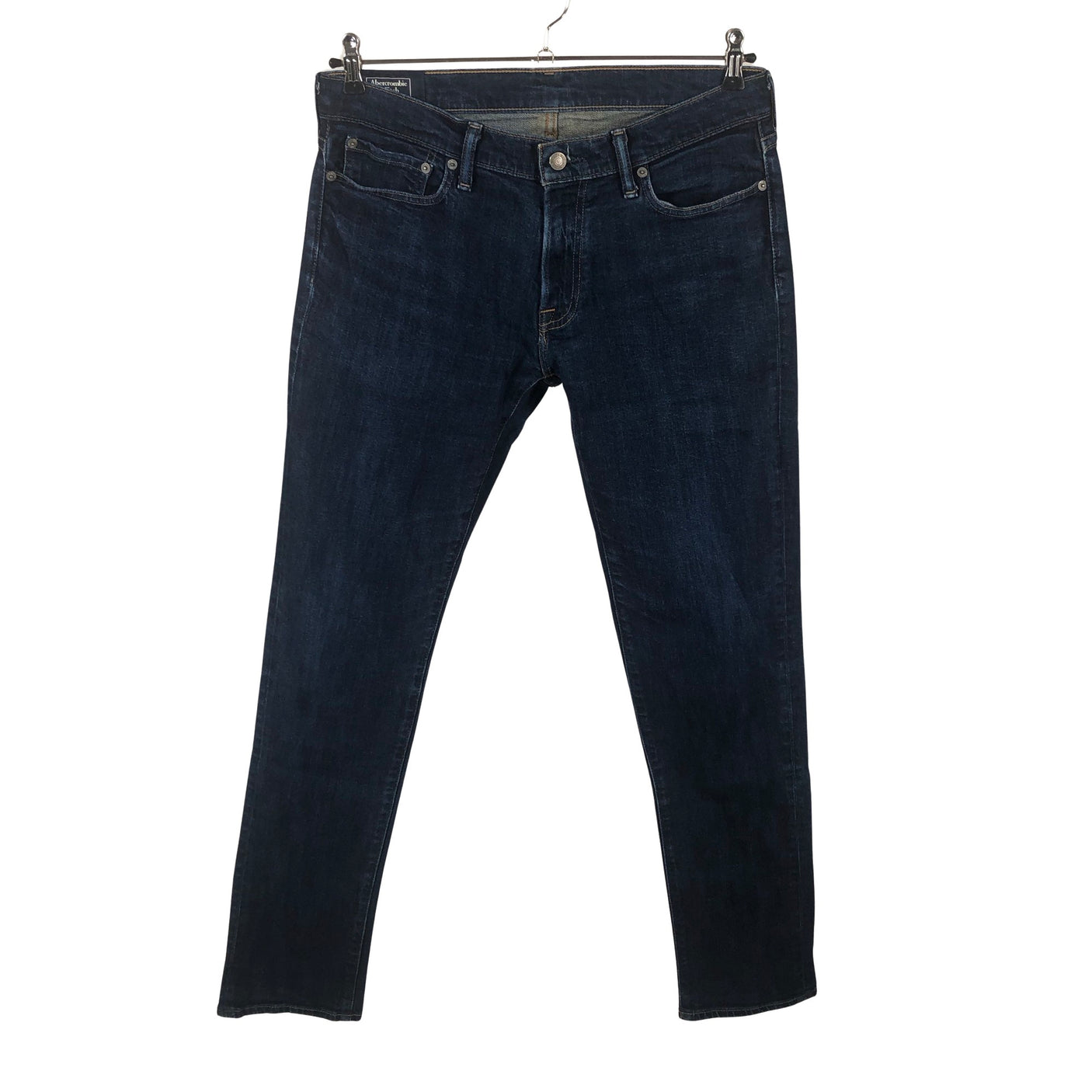 Miesten Abercrombie&Fitch - Farkut, koko W32 - Sininen