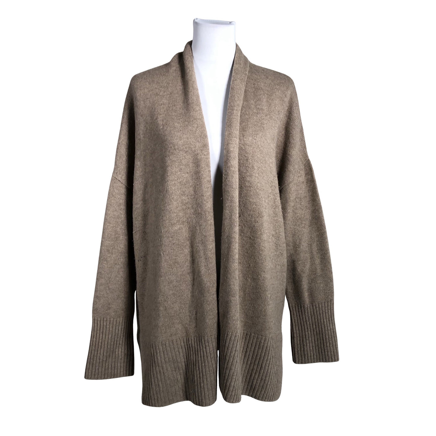 Naisten Soft Goat - Neuletakki, koko 38 - Beige (1)