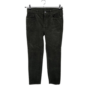 Naisten Massimo Dutti - Samettihousut, koko 38 - Vihreä (1)