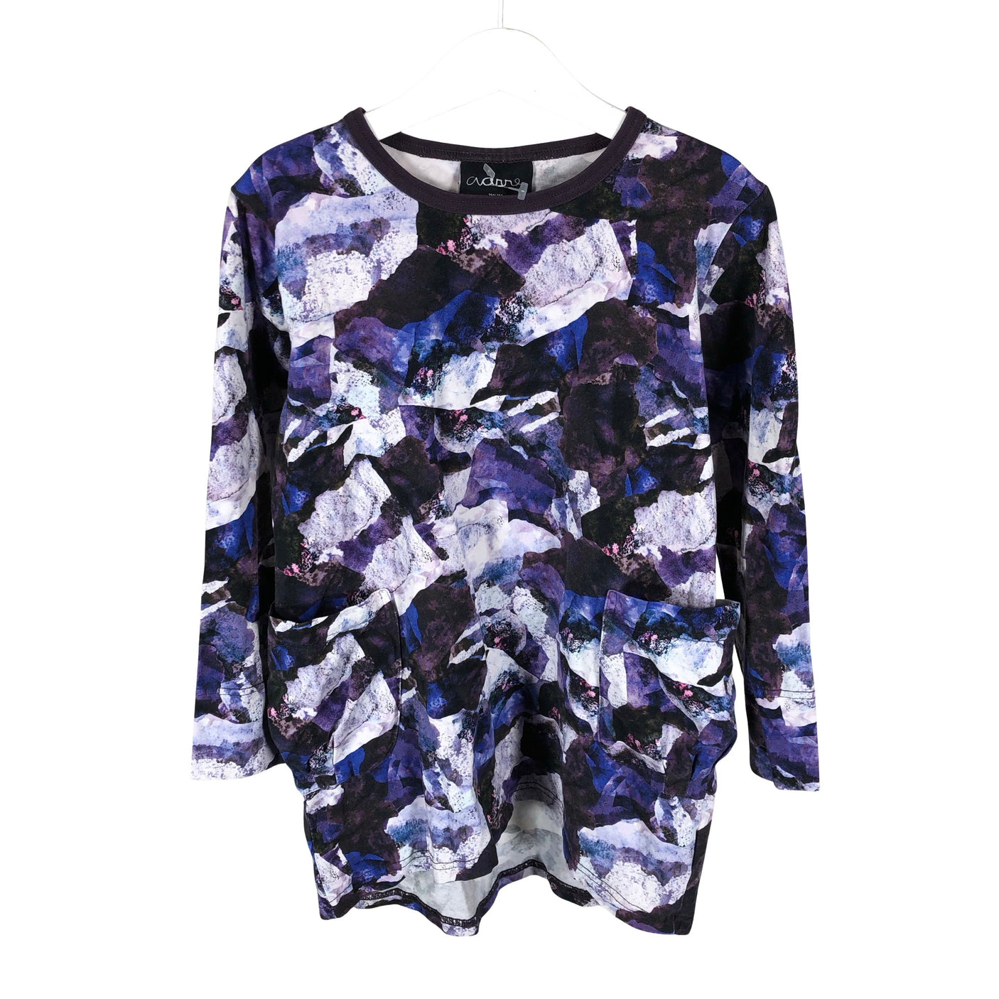 Unisex Aarrelabel - Tricot dress, size 122 - 128 - Violet