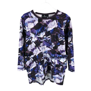 Unisex Aarrelabel - Tricot dress, size 122 - 128 - Violet