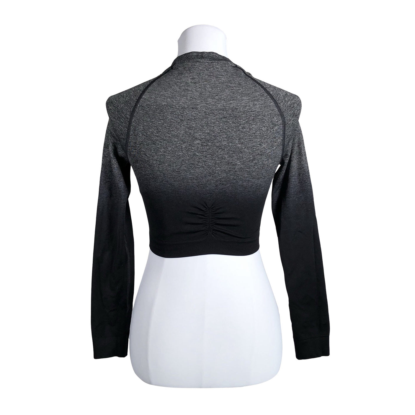 Naisten Gymshark - Urheilupaita, pitkät hihat, koko 36 - Harmaa (2)