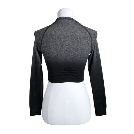 Naisten Gymshark - Urheilupaita, pitkät hihat, koko 36 - Harmaa (2)