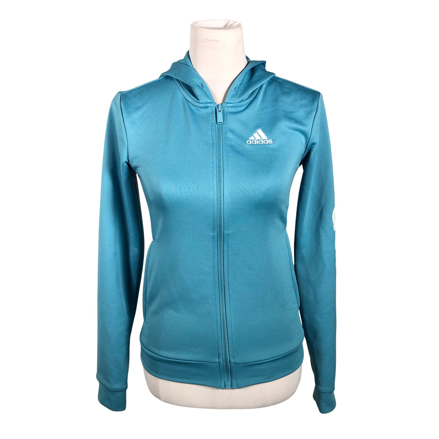 Naisten Adidas - Huppari, koko 32 - Vaaleansininen (1)