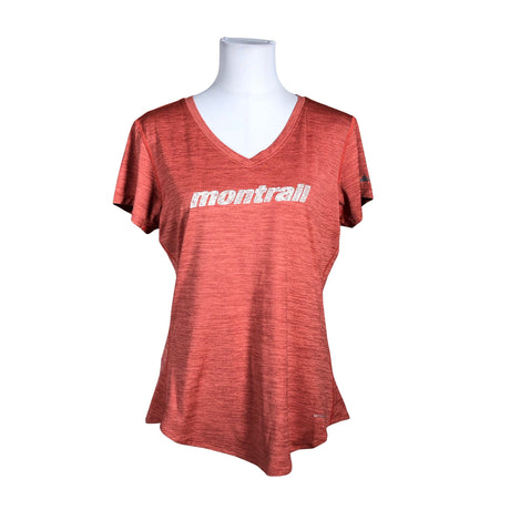 Unisex Columbia - Sports shirt, short sleeve, size 40 - Red