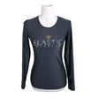 Naisten Elastic Gymwear - Urheilupaita, pitkät hihat, koko 34 - Harmaa ()