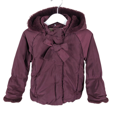 Tyttöjen POMPdeLUX - Kevyttoppatakki, koko 92 - 98 - Violetti (2)