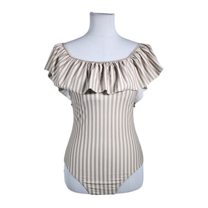 Naisten Newbie - Uimapuku, koko 38 - Beige (1)