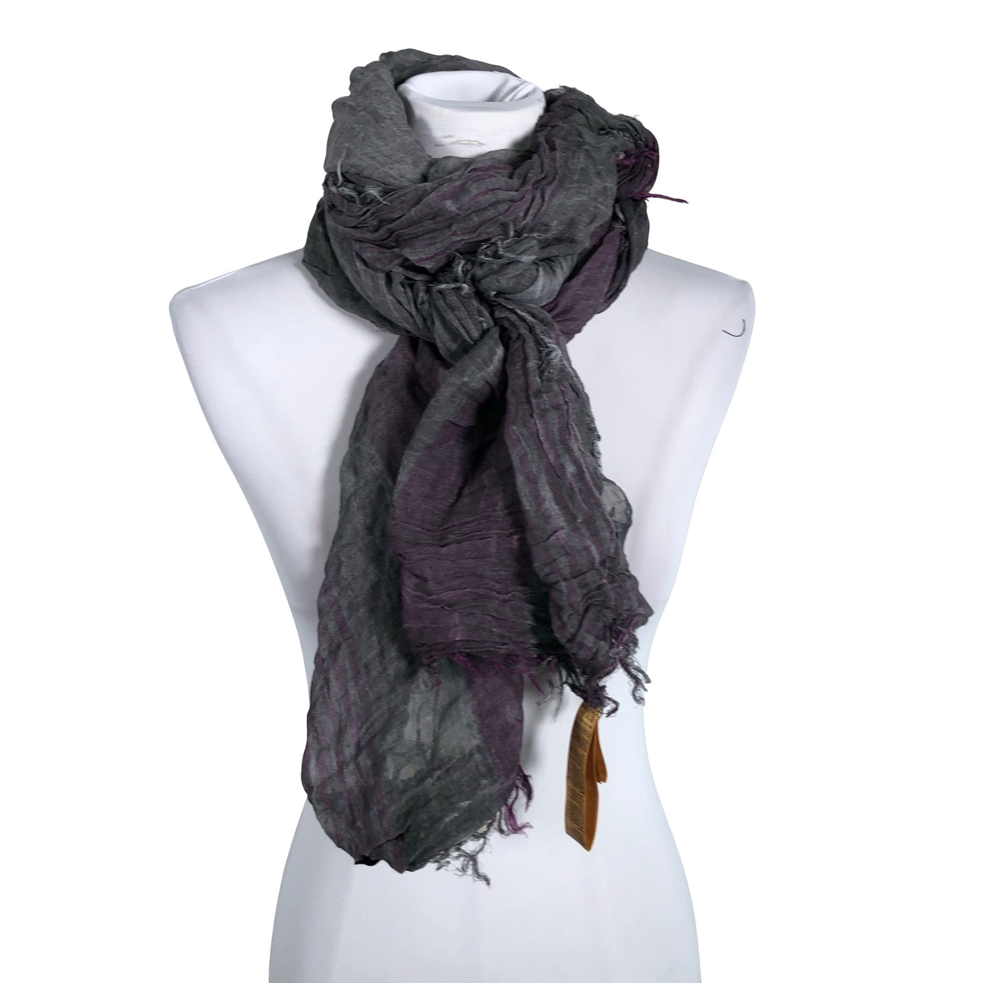 Unisex Scotch&Soda - Huivi, koko Maxi - Harmaa (1)