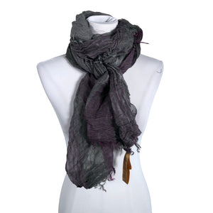 Unisex Scotch&Soda - Huivi, koko Maxi - Harmaa (1)
