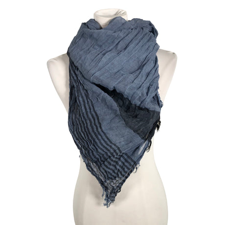 Unisex Scotch&Soda - Scarf, size Maxi - Blue