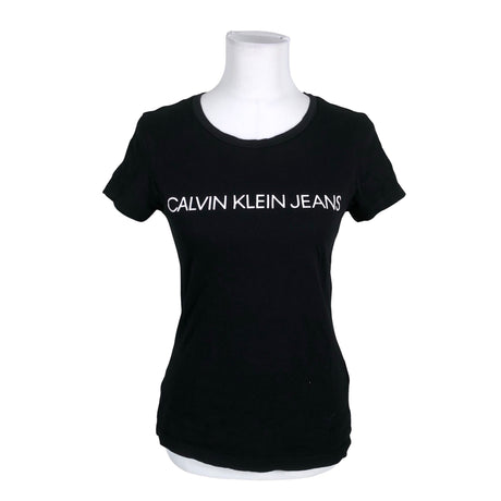 Naisten Calvin Klein - T-paita, koko 36 - Musta ()
