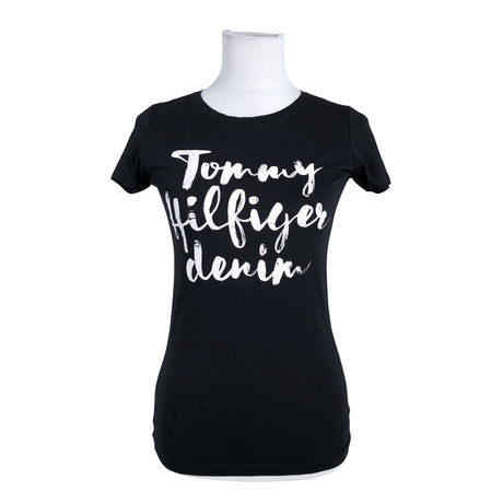 Naisten Tommy Hilfiger - T-paita, koko 36 - Musta ()
