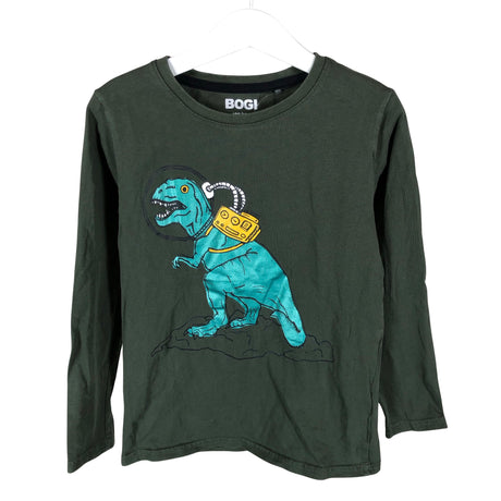 Unisex Bogi - Tricot shirt, size 128 - 134 - Green