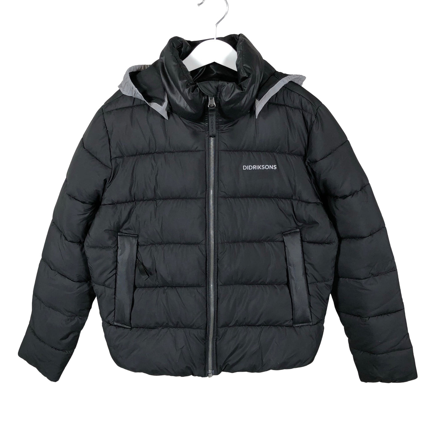 Unisex Didriksons - Toppatakki, koko 146 - 152 - Musta (1)