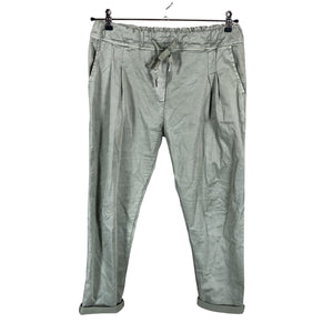 Naisten Perfect Jeans - Kangashousut, koko 40 - Vihreä (1)