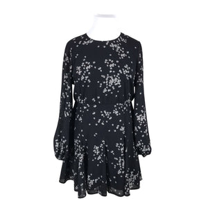 Unisex Ted Baker - Schiffon dress, size 44 - Black (1)