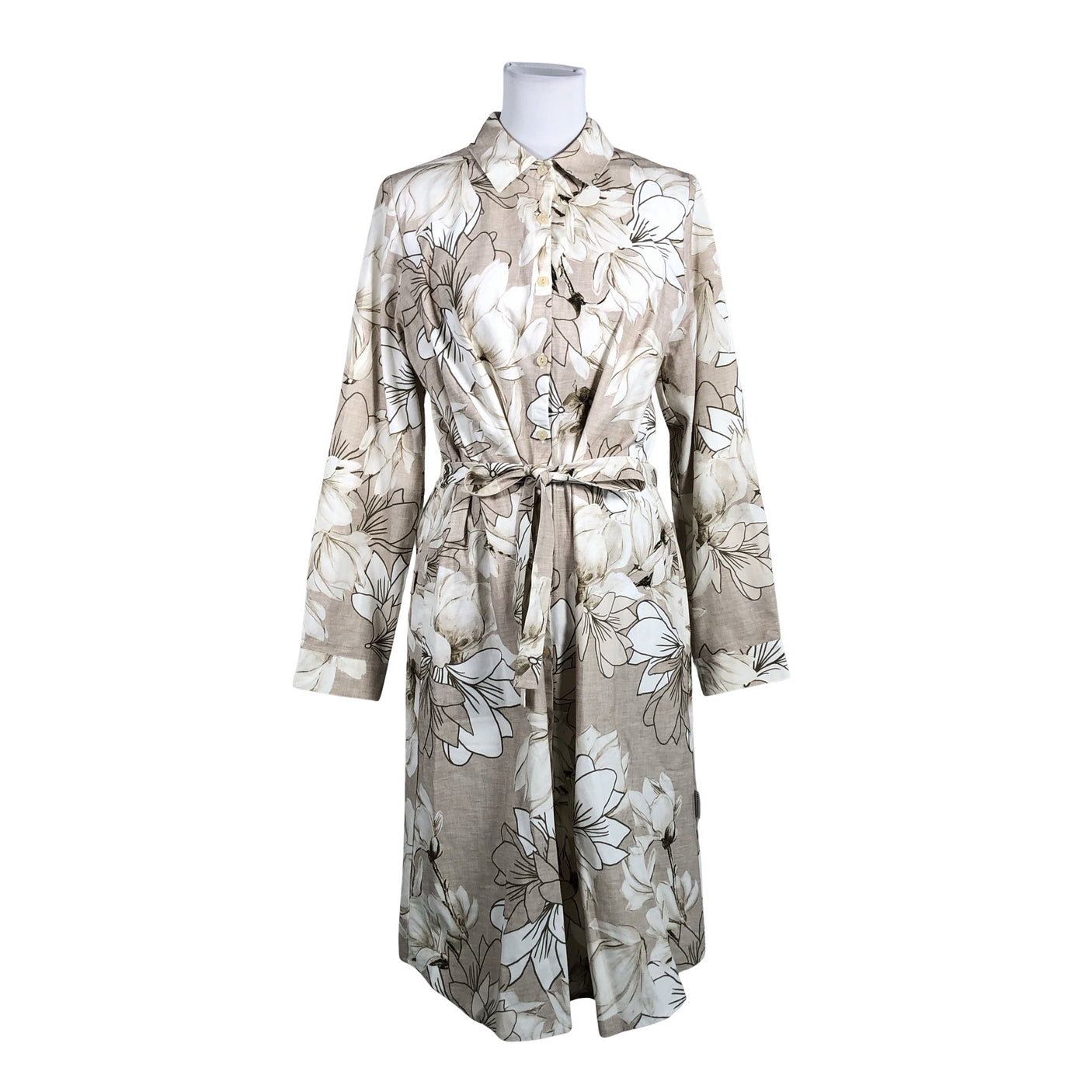 Naisten Versonpuoti - Kangasmekko, koko 40 - Beige (1)