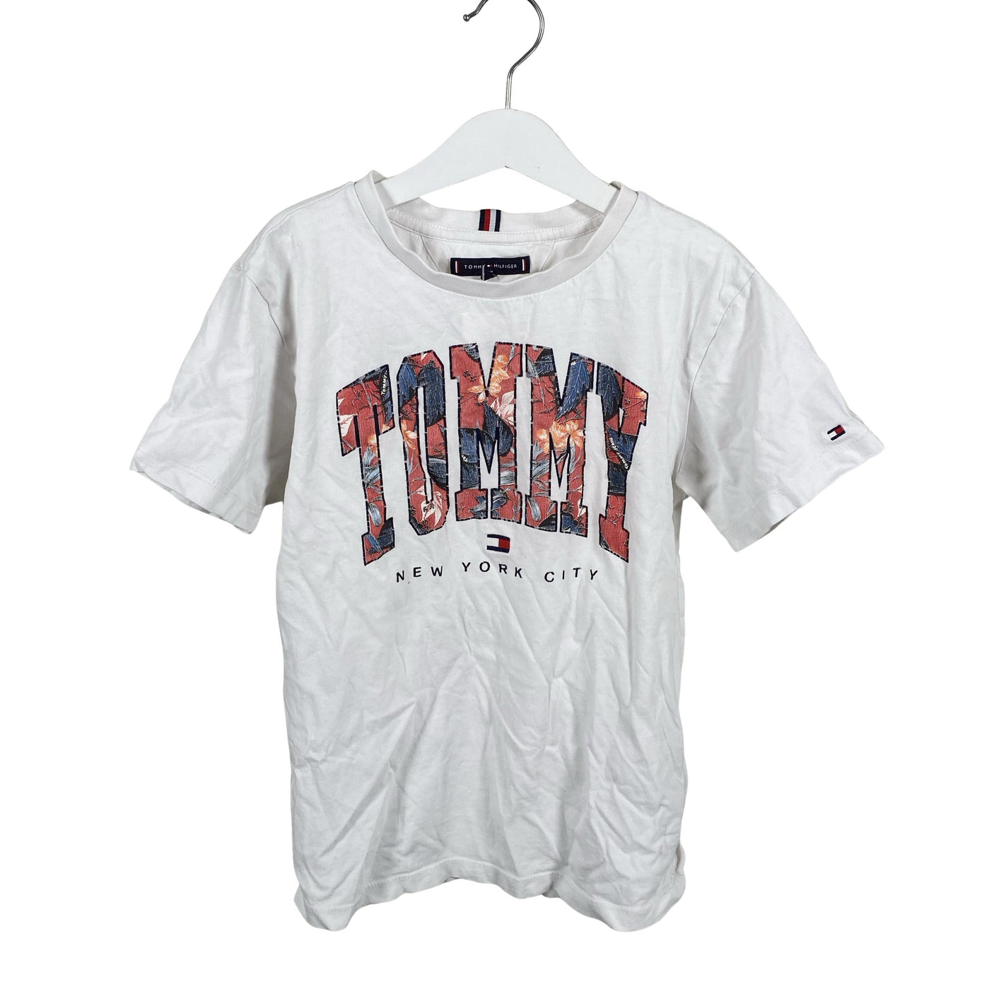 Unisex Tommy Hilfiger - T-paita, koko 146 - 152 - Valkoinen (1)
