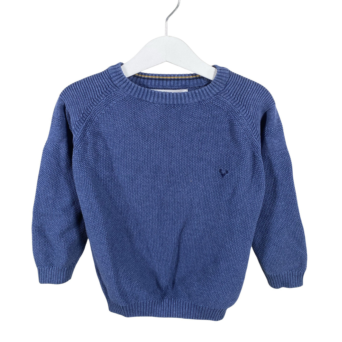 Unisex Minoti - Neulepaita, koko 98 - 104 - Sininen (1)