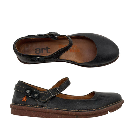 Naisten Art - Ballerinat, koko 40 - Musta ()