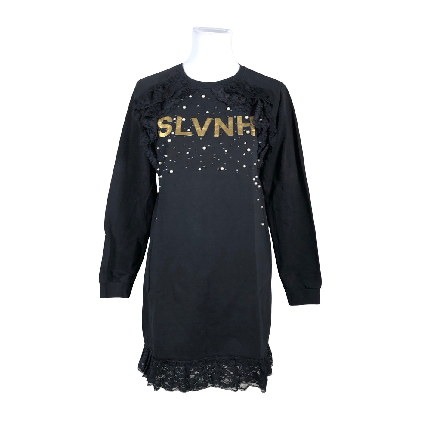 Naisten Silvian Heach - Collegetunika, koko XS - Musta (1)