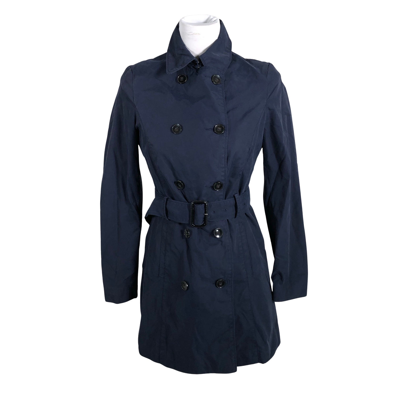 Unisex Benetton - Trench coat, size 34 - Blue