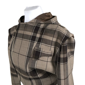 Naisten Studio Lamea - Villakangastakki, koko 42 - Ruskea (2)