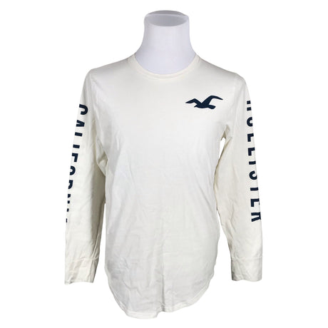 Miesten Hollister - Trikoopaita, koko M - Luonnonvalkoinen ()