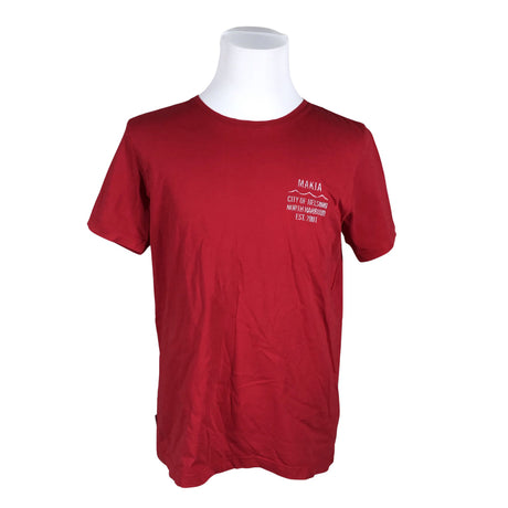Unisex Makia - T-särk, suurus L - Punane