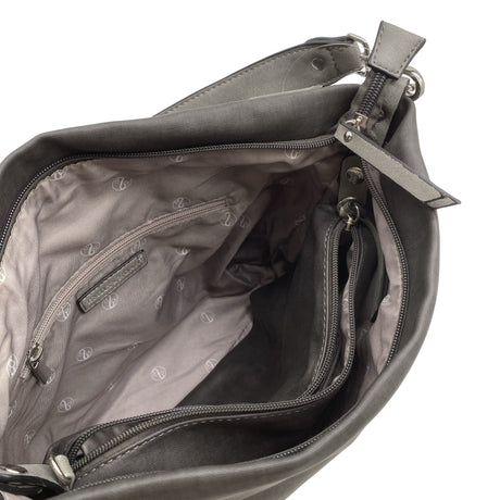 Naisten Emily & Noah - Käsilaukku, koko Midi - Harmaa (2)