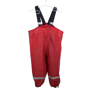 Unisex Didriksons - Sadehousut, koko 74 - 80 - Punainen (1)