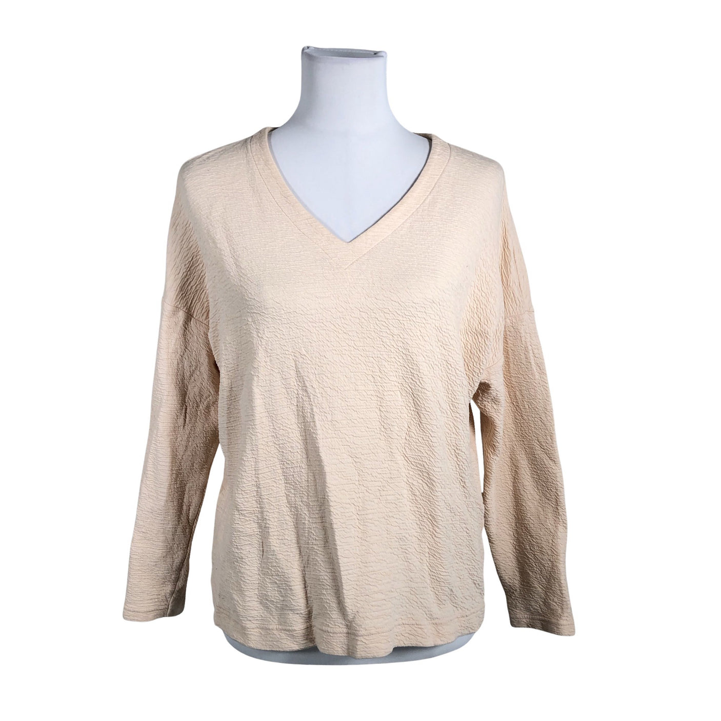 Naisten NOSH - Trikoopaita, koko 36 - Beige (1)