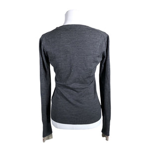 Naisten Burberry Brit - Neuletakki, koko 38 - Harmaa (3)