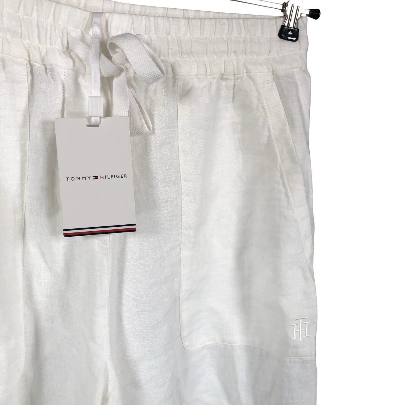 Naisten Tommy Hilfiger - Kangashousut, koko 34 - Valkoinen (2)