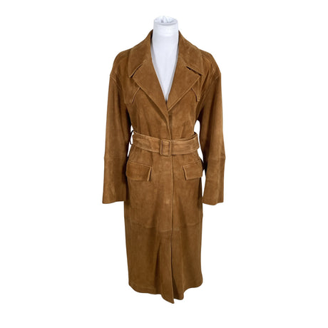 Naisten Gant - Nahkatakki, koko 40 - Ruskea ()