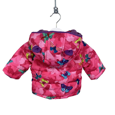 Tyttöjen Desigual - Toppatakki, koko 56 - 62 - Pinkki (2)