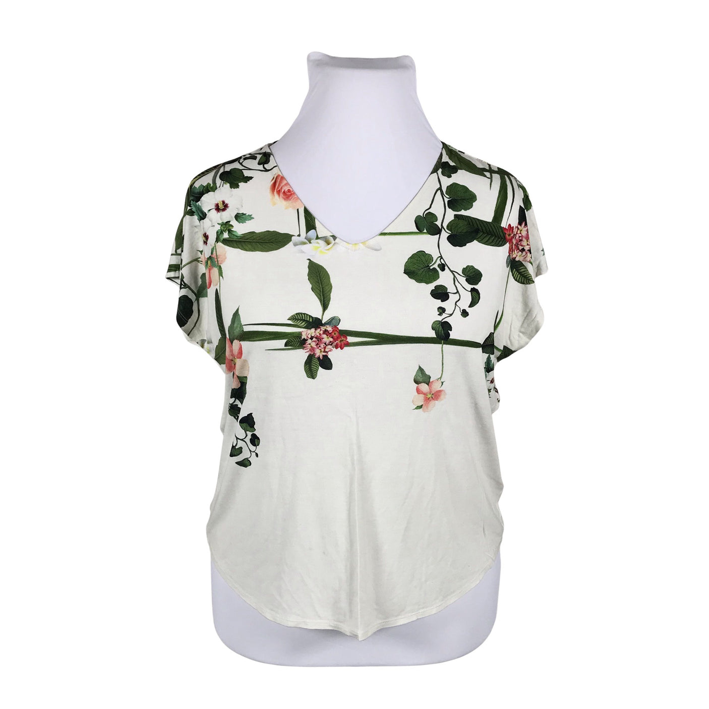 Naisten Ted Baker - T-paita, koko 42 - Luonnonvalkoinen (1)