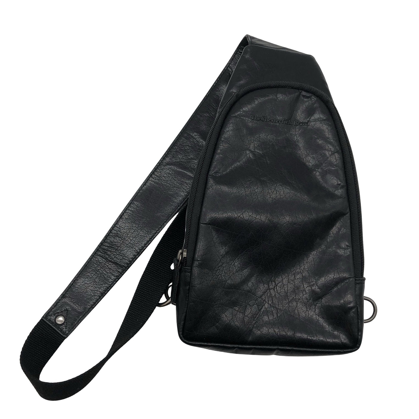 Unisex The Chesterfield Brand - Olkalaukku, koko Midi - Musta (1)